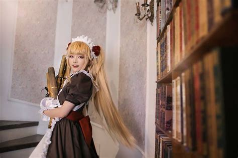 Aza Miyuko Cosplayer Billeder Maid Zelda Characters Fictional