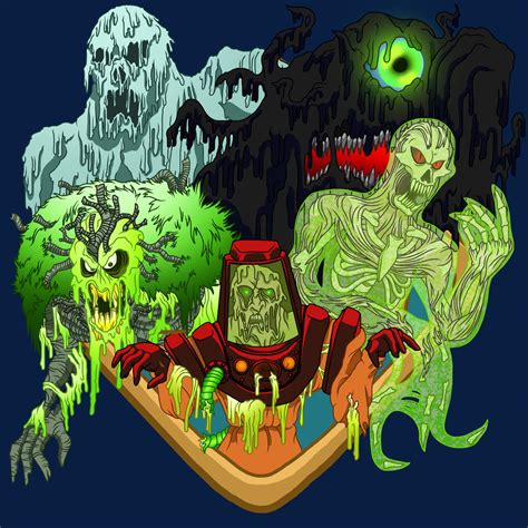 Scooby Doo Monster Gallery Slime By Mrtoothytheshadowman On Deviantart