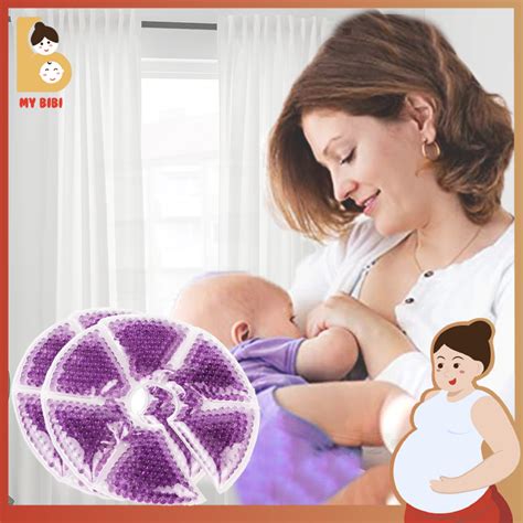 Breast Thermal Pad Hot Cold Therapy Heat Pad Relief Cooling Gel Patch Reusable Breast Relief