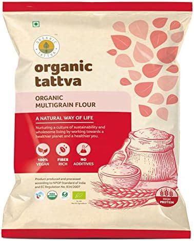 Elworld Agro Organic Food Products Sharbati Whole Wheat Chakki Atta