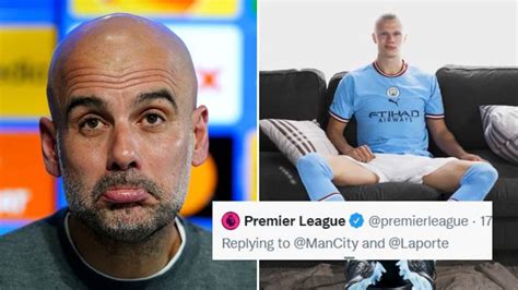 Premier Leagues Official Twitter Account Leaks Man Citys First Game