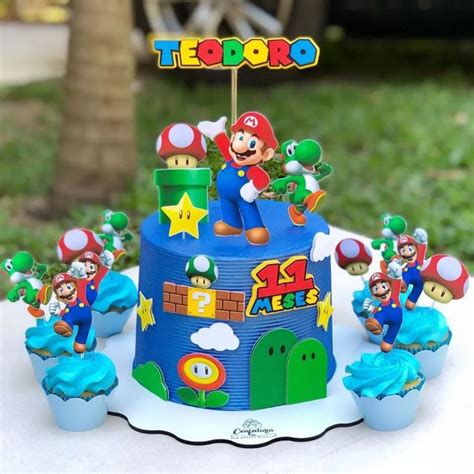 Amazing Cute Super Mario Cake Ideas Designs Super Mario Cake