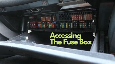 How To Access The Fuse Box On Your E46 Youtube