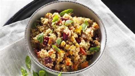 Recette De Salade De Quinoa Et L Gumes Grill S Zeste