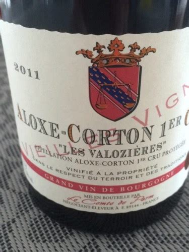 Mommessin Aloxe Corton Er Cru Les Valozi Res Vivino Us