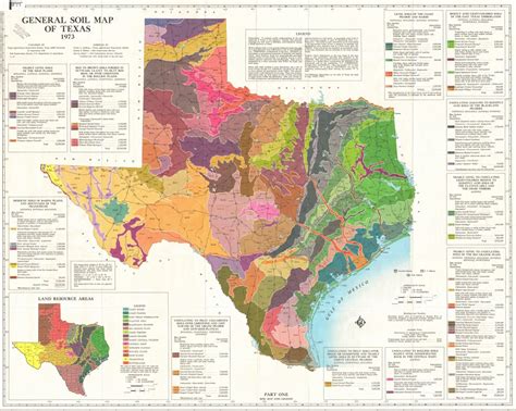 Geographical Map Of Texas And Texas Geographical Maps - Texas Land Map ...