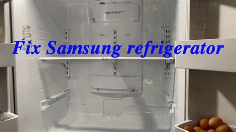 How I Fix Samsung Refrigerator RF26HFENDSR AA With Ice Buildup And