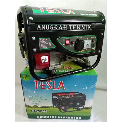 Jual Genset TESLA ET2500C Gasoline Generator Tesla Shopee Indonesia