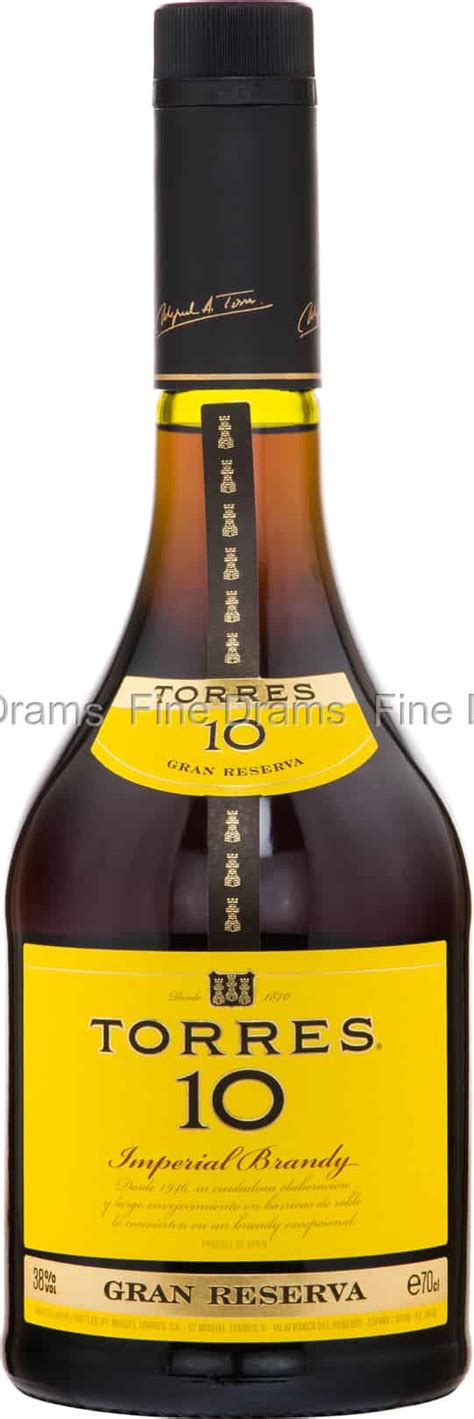 Torres 10 Gran Reserva Brandy