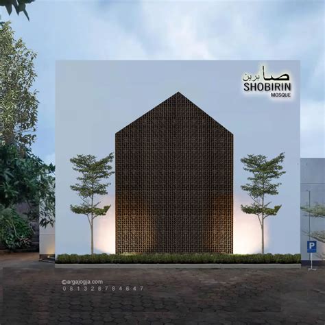 Desain Masjid Kotak Simpel Ukuran 1414 Meter Argajogja