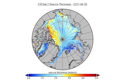 ICESat 2 2021 Sea Ice Thickness The Great White Con