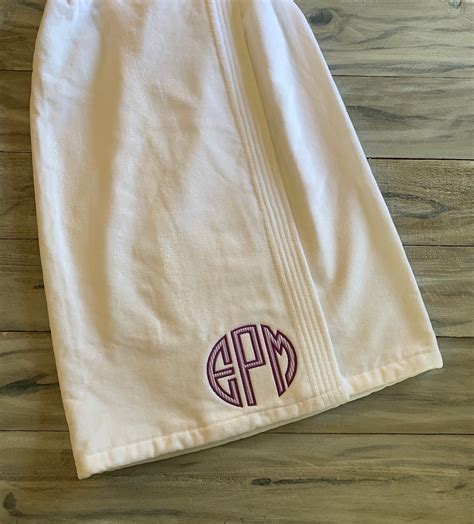 Monogram Towel Wrap Monogram Towel Monogram Bath Wrap Etsy