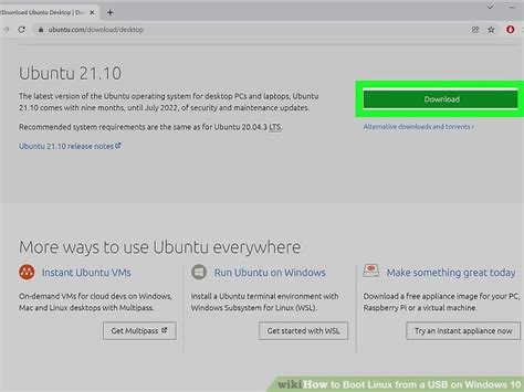 Simple Ways To Boot Linux From A Usb On Windows 10 14 Steps