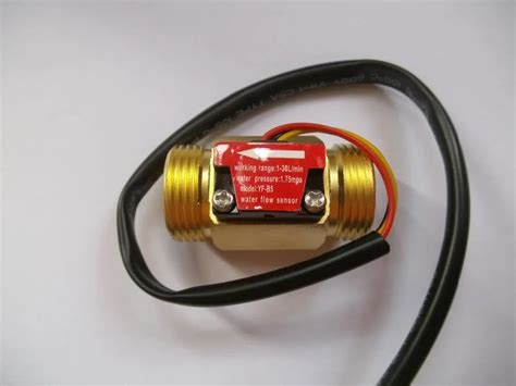 Louchen Zm G Male Thread Brass Hall Effect Water Flow Sensor L