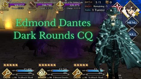 FGO Saber Wars 2 Dark Rounds CQ W Edmond Dantes YouTube