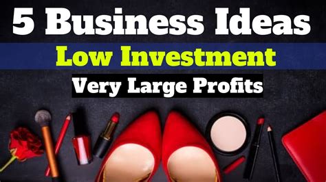 5 Business Ideas With A Low Investment But Very Large Profits Born