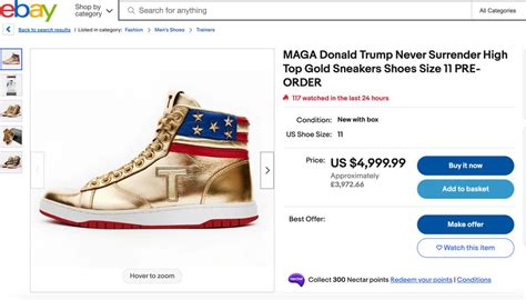 Donald Trumps Sneakers Everything We Know About The 399 Never