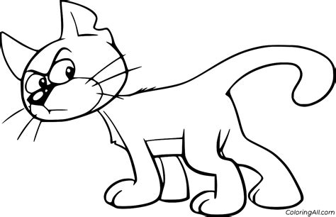 Azrael Cat Coloring Page - ColoringAll