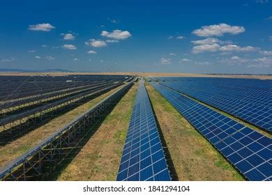 Aerial View Many Panels Solar Cells Stock Photo 1563106951 Shutterstock