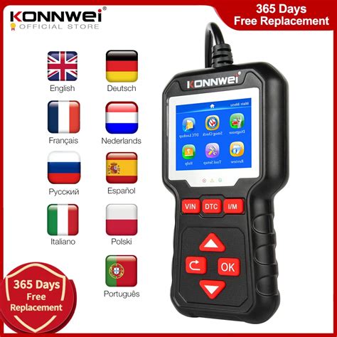 KONNWEI KW320 Scanner De Voiture Obd2 Outil De Diagnostic Automatique