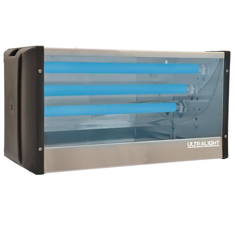 Armadilha Luminosa Mata Mosca Lateral Inox LI 45 3x15W Ultralight