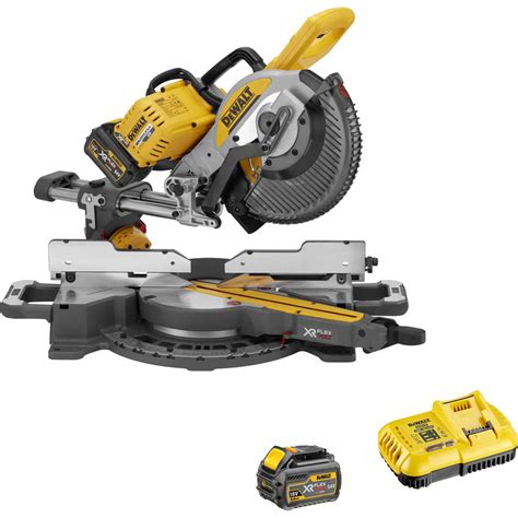 Dewalt Dcs V Xr Flexvolt Cordless Mitre Saw Mm X Ah Li Ion