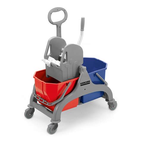 MOBILNY WÓZEK DWA WIADRA 15L PRASA KARCHER ZESTAW 11534281293 Allegro pl