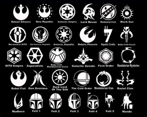 Star Wars Symbol Vinyl Decal Sticker Window Starwars Galactic