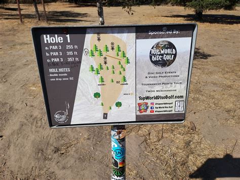 Hole 1 • DeLaveaga Park Disc Golf Course (Santa Cruz, CA) | Disc Golf