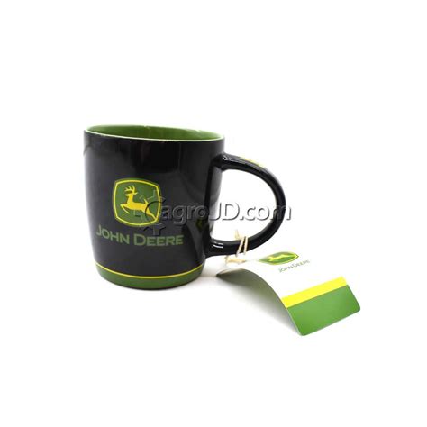 Kubek Ceramiczny Czarny Z Logo John Deere JOHN DEERE