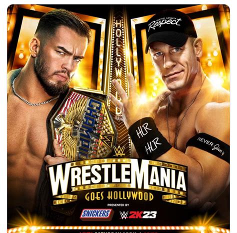 Opening Match Of WWE WrestleMania 39 Saturday To Feature John Cena Vs