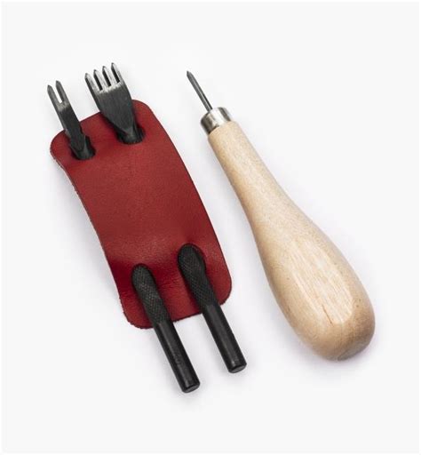 Leather Stitching Chisels And Awl Sets Lee Valley Tools