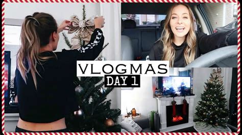 Apartment Tour And Decorating For Christmas Vlogmas Day 1 Youtube