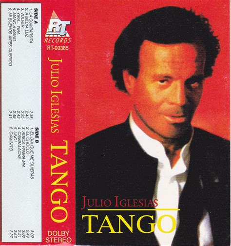 Julio Iglesias Tango 1996 Cassette Discogs