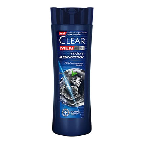 Clear Men Yoğun Arındırıcı Kömürlü Şampuan