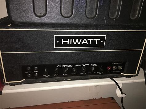 Hiwatt Custom 100 Dr103 1971 72 Reverb