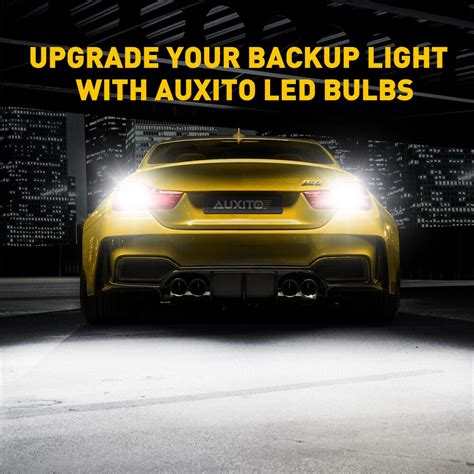 AUXITO T15 921 912 W16W White 6000K 4 SMD LED BackUp Reverse Light