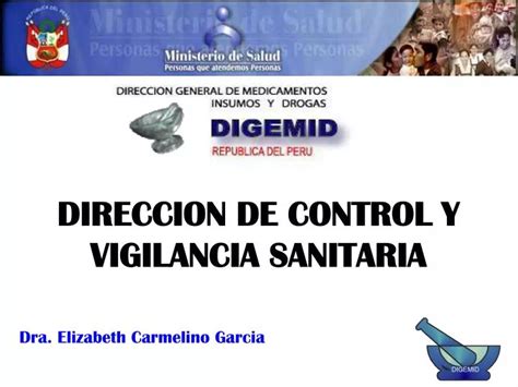 Ppt Direccion De Control Y Vigilancia Sanitaria Powerpoint