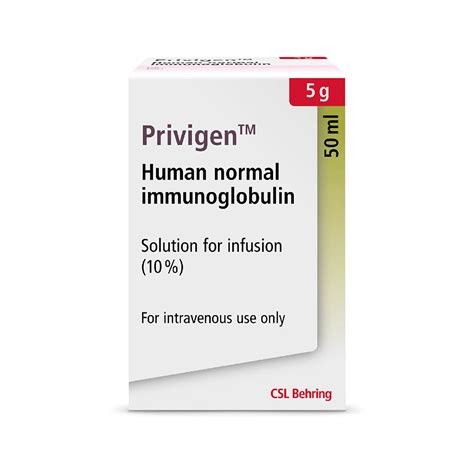 Dosing And Infusion Rates PRIVIGEN Immune Globulin, 58% OFF