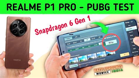 Realme P Pro Pubg Test Realme P Pro Bgmi Test Realme P Pro