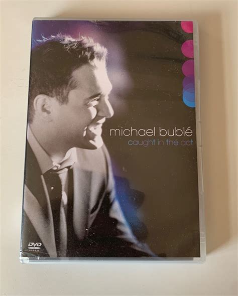 Michael Bublé Caught In The Act Dvd Duplo Item De Música Warner