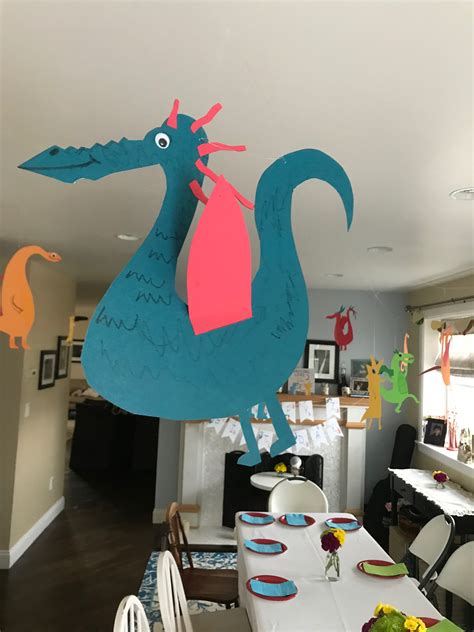 Hanging Paper Dragons Dragons Love Tacos Dragons Love Tacos Dragons