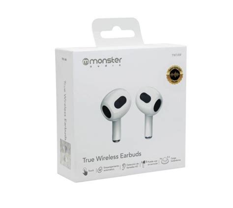 Audifono True Wireless Blanco Monster Tw14w Electrónica Kramon