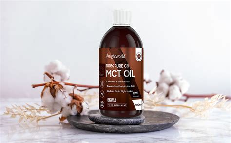 Aceite Mct C Puro Ml Suplemento Vegano Mct Oil C Aceite De Coco