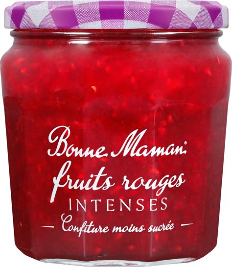 Bonne Maman Confiture Fruits Rouges Intenses Riche En Fruits Et