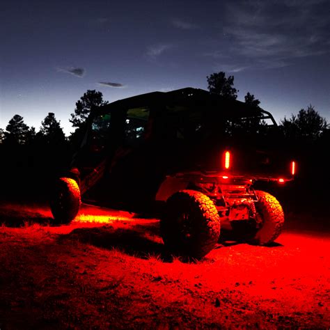 Kc Hilites Cyclone V2 Led Rock Light Kit 6 Lights Quadratec