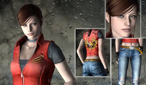 Claire Redfield Re-textured (Resident Evil Darkside Chronicles ...