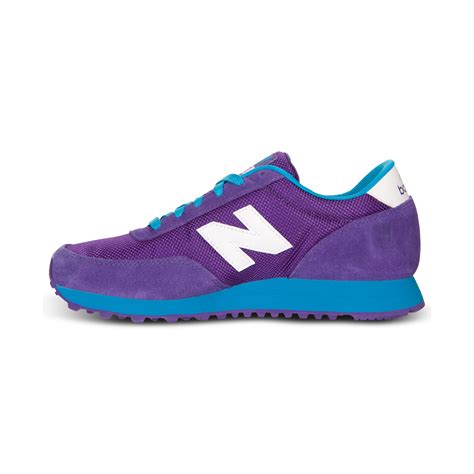 New Balance 501 Running Sneakers In Purpleblue Purple Lyst