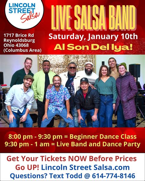 Lincoln Street Salsa | Salsa, Bachata, Kizomba, Merengue, and Cha-Cha