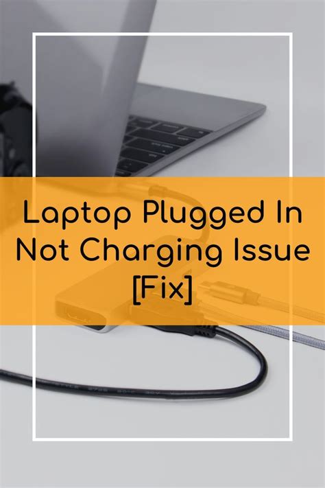 Laptop Plugged In Not Charging Issue Fix Iphone Wireless Laptop Plugs